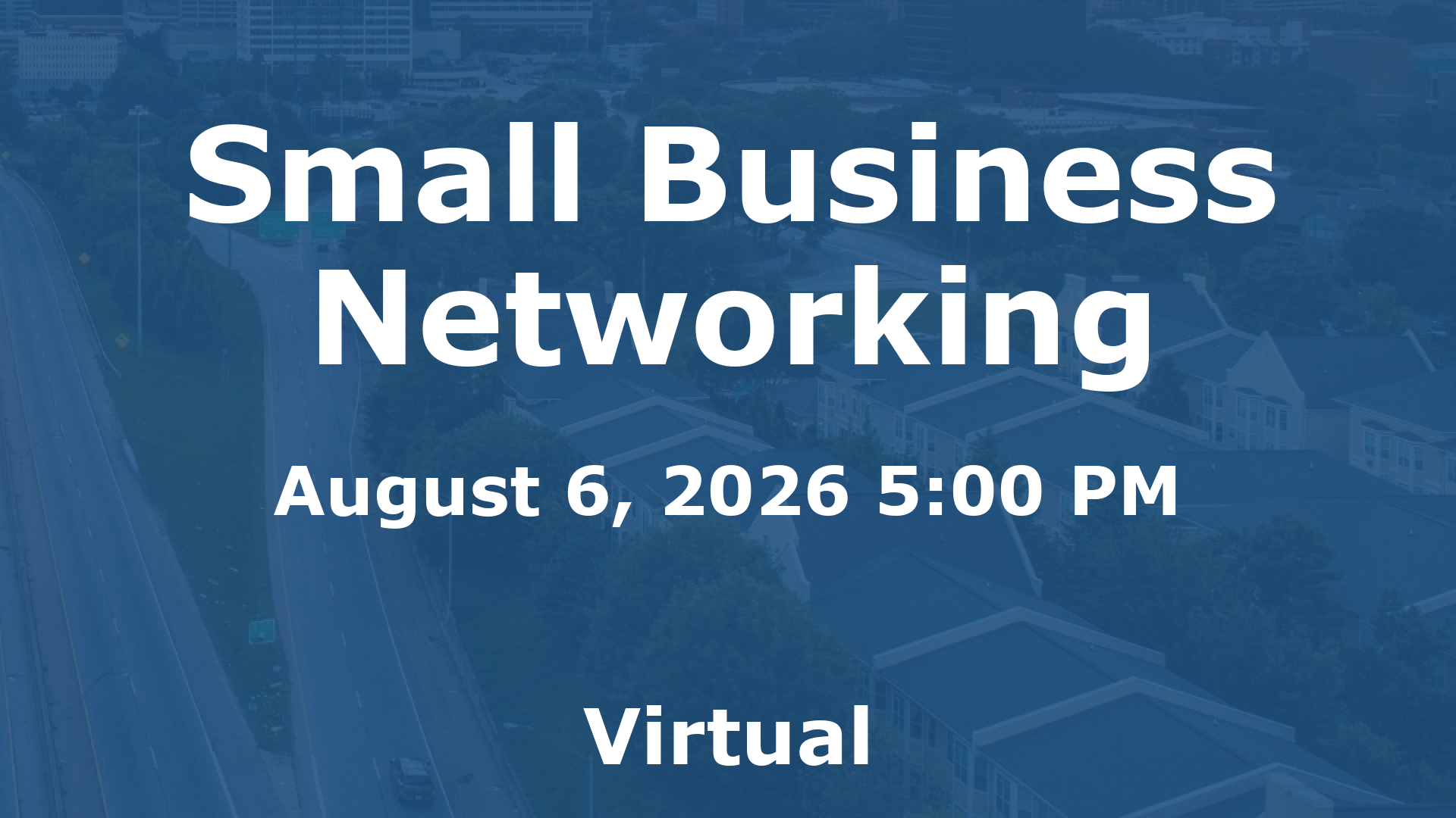 Small Business Networking event image